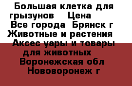 Большая клетка для грызунов  › Цена ­ 500 - Все города, Брянск г. Животные и растения » Аксесcуары и товары для животных   . Воронежская обл.,Нововоронеж г.
